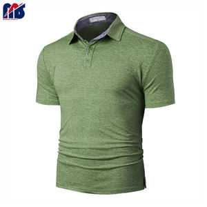 Golf de hombre de diseño personalizado de alta calidad para Polo estampado deportivo informal cuello de botón bordado al por mayor - Product Image 3