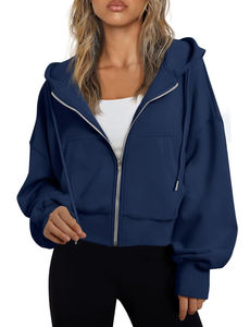 Sudadera con capucha de golf con estampado personalizado para mujer, humedad duradera, transpirable, diseño de gran tamaño para correr en otoño e invierno - Product Image 4