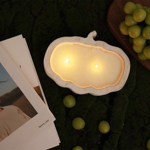 ชามไม้ตกแต่งรูปฟักทองชิ้นงานที่โดดเด่นทำด้วยมือสำหรับตกแต่งบ้านโต๊ะอาหารและตกแต่งตามฤดูกาล - Product Image 6