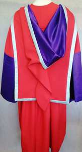 ชุดครุยและหมวกสำเร็จการศึกษาปริญญาเอกของมหาวิทยาลัย ชุดครุยปริญญาเอกสั่งตัดพร้อมหมวก - Product Image 3