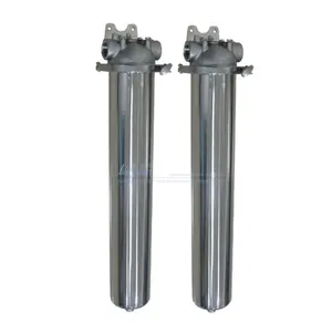 Heavy -duty 10 inch single Cartridge Filter Housing 304 Stainless Steel for water treatment