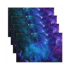 Napperons en coton pur de conception personnalisée du fournisseur indien napperons résistants à la chaleur avec logo personnalisé - Product Image 4