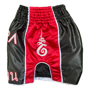 Clásico Slim Cut Retro Muay Thai Shorts Nuevo Unisex Sublimación Boxeo MMA Kickboxing Conjunto de entrenamiento Ropa de entrenamiento de artes marciales - Product Image 3