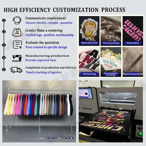 Ensemble survêtement streetwear personnalisé ODM/OEM avec broderie usée et strass, veste en jean pour hommes - Product Image 4