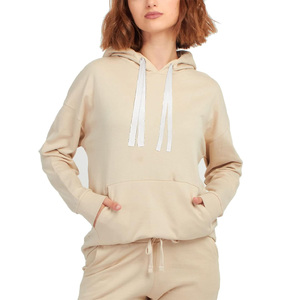 Chándal OEM para mujer con diseño personalizado Sudadera con capucha transpirable Conjunto de Jogger Fabricación de impresión de logotipo de etiqueta privada - Product Image 5