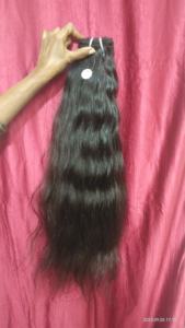 Extensions de cheveux vierges indiennes de qualité supérieure, cheveux Remy bruts de haute qualité, très vendues, bonne densité pour une tête entière - Product Image 6