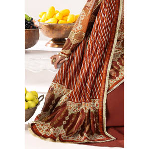 Conjunto de traje de 3 piezas estampado para mujer con dupatta CL-62152 - Product Image 3