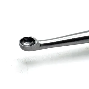 Instruments dentaires orthodontiques Curettes en os Double extrémité 20cm 1 2 3 4 Cuillère chirurgicale en acier inoxydable - Product Image 6