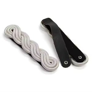 Diapositivas de rango azul marino personalizadas de alta calidad, Charretera de hombro, Charretera de hombro con trenzas doradas - Product Image 6