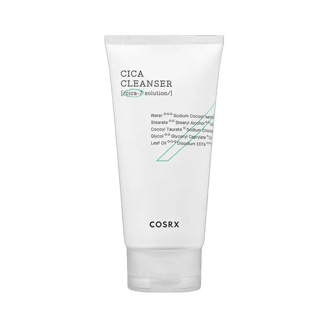 Pure Cica Cleanser Low PH mildly facial cleanser sensitive skin rich gentle foam CICA-7 Complex skin's natural moisture barrier
