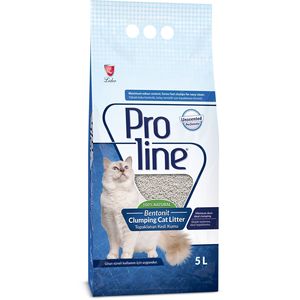 Lettiera per gatti agghindatura a grana Fine inodore di prolina Bentonite 5 Lt
