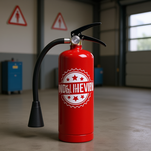 Extintor de Polvo ABC de Alta Calidad de Fábrica Italiana, 6 Kg, 34a 233B C - Product Image 3