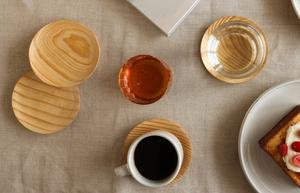 100% ที่รองแก้วไม้วอลนัทธรรมชาติสำหรับบ้านร้านอาหารโรงแรมงานแต่งงานสำนักงาน - Product Image 5