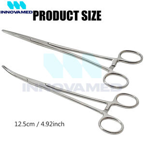 Kelly คีมห้ามเลือดสแตนเลสสตีลใช้ซ้ำได้เครื่องมือผ่าตัดแบบแมนนวลพร้อมการสนับสนุนทางออนไลน์ - Product Image 6