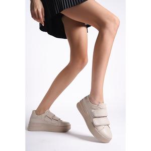 Scarpe sportive in Velcro con suola spessa da donna colorate
