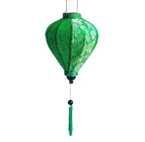 Premium <b>bamboo</b> silk paper lantern Vietnam factory for large scale event decorations festive wedding venue lighting for buyers - Product Image 1