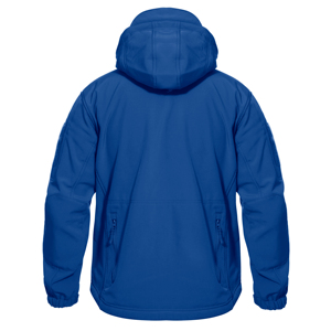 Ropa de Abrigo Personalizada para Exteriores, Chaqueta Cortavientos Negra Informal, Verde Lisa, Impermeable, Personalizable, Azul, Chaqueta Softshell para Hombre - Product Image 2