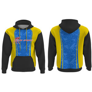 Sweats à capuche en molleton pour hommes avec sublimation sur mesure dernière collection d'hiver vente chaude sweats à capuche et sweat-shirts respirants doux pour le sport haut - Product Image 4