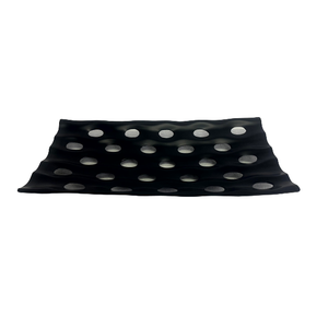 Bandejas de servicio decorativas al por mayor para cocina y restaurante Bandeja de servicio de diseñador único clásico de aluminio moderno - Product Image 6