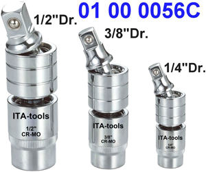 Junta universal de 3 vías de OEM ODM, proveedor de Taiwán, con acabado cromado mate - Product Image 2