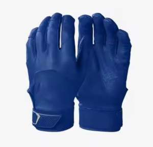 Guantes de bateo de Cuero 100% de calidad superior Tallas grandes Guantes de béisbol de Softbol Juvenil Hombres Mujeres Guantes de invierno y verano - Product Image 6