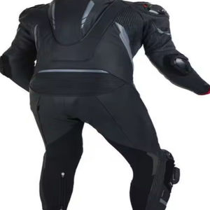 Top Quality Custom <b>Men</b> Motorbike Suit Made of Genuine Leather Outdoor Windproof Sport <b>Bike</b> Riding Suit - Product Image 4