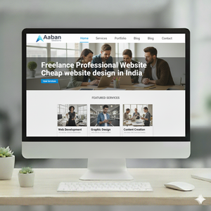 Servicios de diseño de sitios web profesionales independientes Agencia de desarrollo web barata en India Ofreciendo presencia de sitios web en línea de confianza - Product Image 1