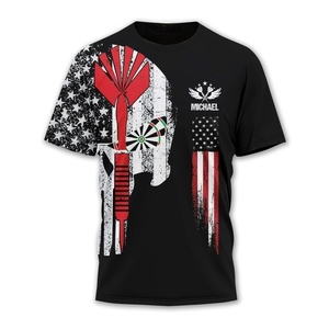 Maillot léger de sublimation pour joueur de fléchettes, uniforme d'équipe personnalisé avec tissu respirant à séchage rapide pour l'entraînement et les matchs - Product Image 5