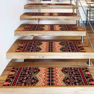 Geometric Pattern Printed <b>Rug</b>: Modern Kilim Design <b>for</b> Ethnic <b>Nursery</b> Decor,Goblen - Product Image 2