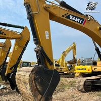 Excavatrice sur chenilles Sany SY365H de 36 tonnes, grande pelle hydraulique avec moteur Isuzu 6HK1, d'occasion, pour l'exploitation minière et la construction en Chine