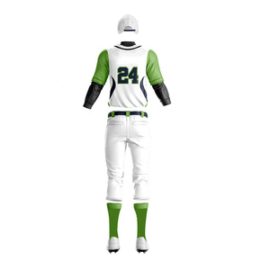 Uniforme de béisbol de hombre de moda de secado rápido transpirable impresión por sublimación 3D personalizado conjunto de ropa deportiva de verano - Product Image 2