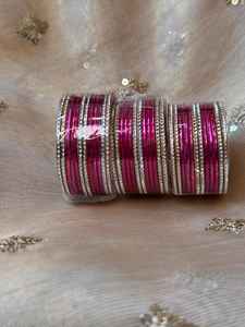 Conjuntos Churian de moda Vintage para mujer, Color sólido ligero, hermoso Chudiyan para nueva novia, brazaletes AM IMPEX - Product Image 3