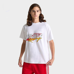 T-shirts graphiques à col en O pour hommes Tissu polaire doux Motif imprimé en polyester/coton Style de vêtements de travail Séchage rapide - Product Image 1