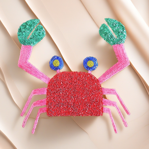Shiny <b>Crab</b> Sequin Patch for Fashion Accessories - Product Image 1
