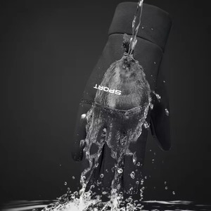 คุณภาพดีสูงอัตราที่ดีที่สุดถุงมือขี่จักรยานหิมะฤดูหนาวผู้ชายที่อบอุ่นกันลมกันน้ําสําหรับถุงมือสกีคุณภาพดีที่สุด - Product Image 4