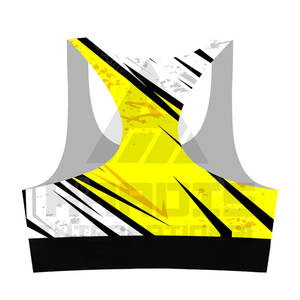 Soutien-gorge de sport sans couture à maintien élevé Vente en gros logo personnalisé femmes Sublimation Gym Yoga - Product Image 2