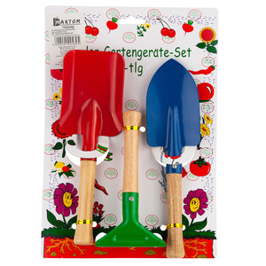 ชุดเครื่องมือทำสวน คราด พลั่ว พลั่ว 3W1 ชุดทำสวนขนาดเล็ก - Product Image 2
