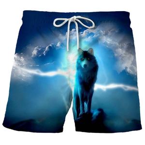 Haute qualité 100% polyester Gym Sport Sweat Shorts pour hommes Logo personnalisé imprimé Basketball Shorts décontracté Fitness Style solide OEM - Product Image 6