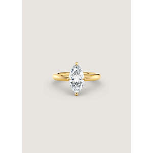Anillo Daphne con Diamante Marquise, Colección de Anillos de Diamantes Elegantes - Product Image 4