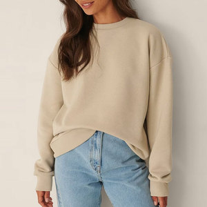 Sweat-shirts pour femmes avec logo personnalisé, anti-boulochage, respirants, service OEM, prix bas, matière douce - Product Image 1