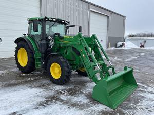 Tractor de Ruedas Usado de 120HP con Cabina, Motor Cummins y Rodamientos, Informe Incluido, Entrega Rápida, Precio Bajo - Product Image 2