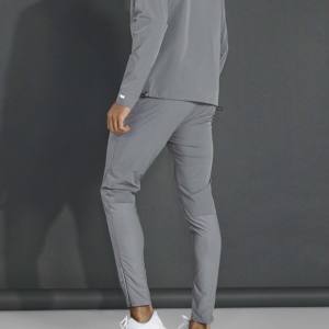 Pantalon de jogging léger pour homme, imprimé logo, coupe slim, décontracté, en molleton avec cordon de serrage, respirant - Product Image 5