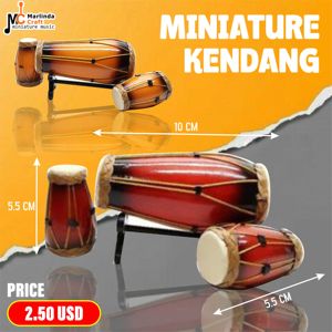 INSTRUMENT DE MUSIQUE TRADITIONNEL KENDANG pour COLLECTION et CADEAU - Product Image 6