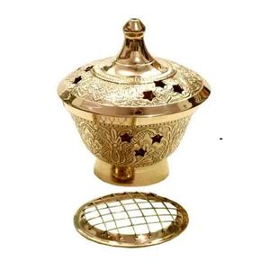 Vente en gros Brûleur d'encens marocain en laiton avec bol réglable à prix raisonnable Encensoir en métal pour - Product Image 2