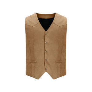 Chalecos de Motociclista de Cuero Clásicos Transpirables para Hombre, Chalecos de Motociclista de Cuero de Buena Calidad, Hechos en Pakistán, Chaleco de Cuero de Calidad OEM - Product Image 4