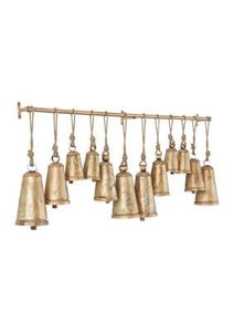 Campanas de cuerno abiertas simples, decoración navideña, campanas pequeñas, campanas de viento, colgante, accesorios de campana DIY/carillón de viento hecho a mano, multicolor - Product Image 5