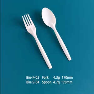 Fabricante de bajo precio, alta calidad, cubiertos largos cortos, cuchara de plástico desechable de plástico, plástico PP para llevar, Color personalizado - Product Image 3