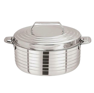 Nouveau design en acier inoxydable élégant et durable La casserole ronde en métal parfaite pour toutes les occasions - Product Image 6