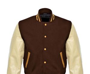 Vestes universitaires pour hommes en gros, vestes universitaires vierges, logo personnalisé, veste universitaire unie pour hommes, respirante, mode personnalisée, OEM - Product Image 4