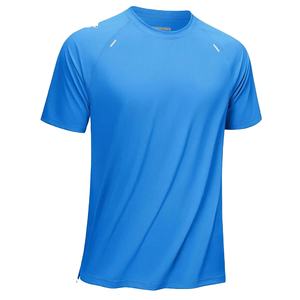 T-shirt de sport léger pour homme, à séchage rapide, en maille extensible, en polyester recyclable, hauts de course, entraînement, gym, t-shirt - Product Image 1